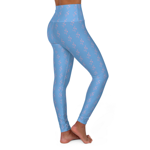 High Waisted Yoga Leggings - Image 3
