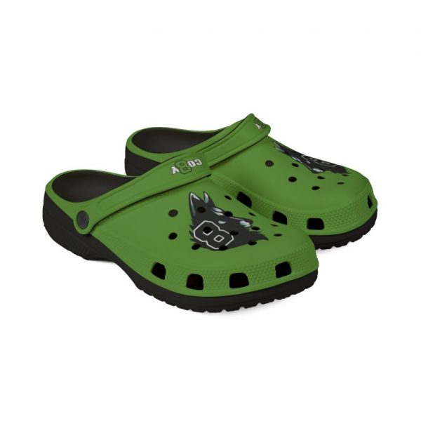 CO8Y Foam Rubber Shoes Green