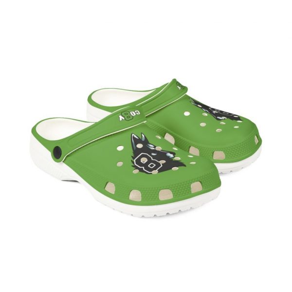CO8Y Foam Rubber Shoes Green