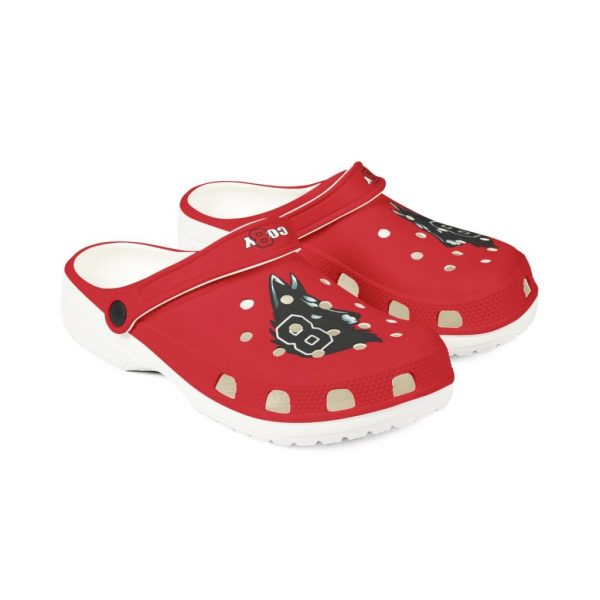 CO8Y Foam Rubber Shoes Burgundy