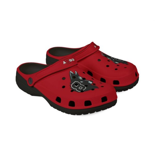 CO8Y Foam Rubber Shoes Burgundy